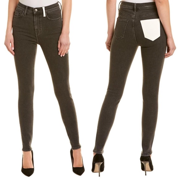 Current/Elliott Denim - Current/Elliott Ultra High Waist Skinny Jeans